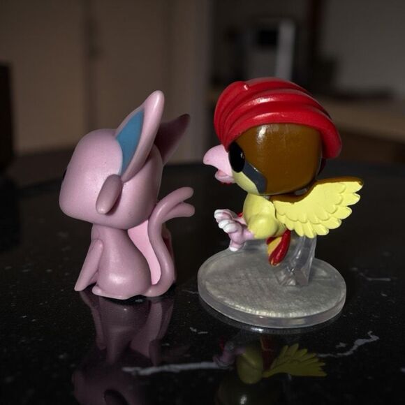 Mini Pokemon Funko Pop! Advent Calendar Figures Ponyta, Espeon Pidgeotto B21 - Picture 4 of 5